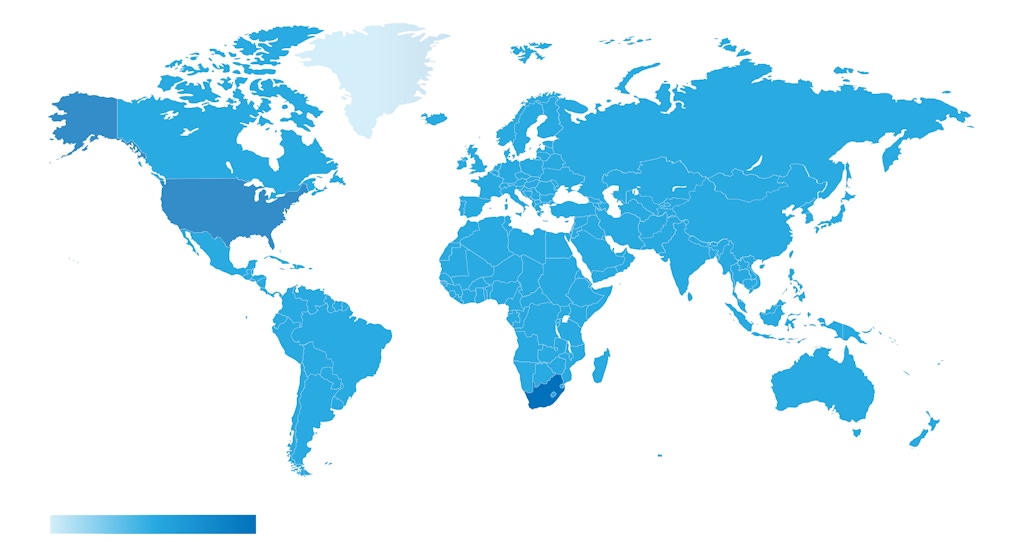 HSRC World Map
